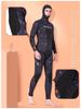 3MM Two-Piece Hooded Wetsuit Set: Long Sleeve Spearfishing, Scuba, Surfing, Snorkeling Suit