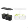 Hydroponics Growing System Garden Planter for Harvest Vegetable Lettuce Home Black