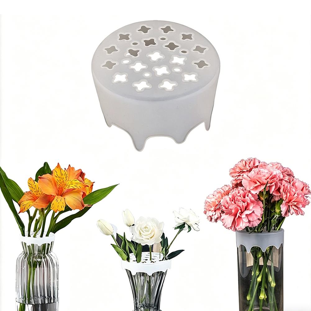 1/2PCS Silicone Spiral Flower Stem Holder Multifunctional DIY Bouquet Shaper Reusable Flower Arranger DIY Arrangement Holder