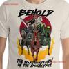 The Four HorseUnisex of Apocalypse Apocalyptic Riders T Shirt vintage Washed Breathable Slightly Unisex Versatile fashion