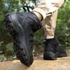 Men Boots  New Platform Boots Outdoor Waterproof Casual Sneakers Working Men Ankle Boots Hiking Safety Shoes Mens Athletic