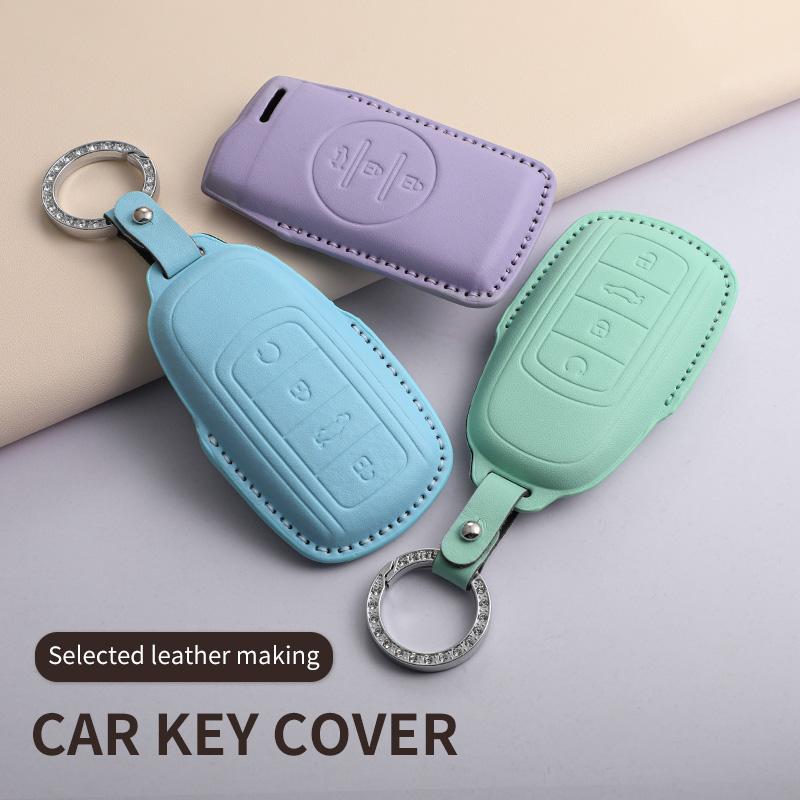 For Chery EXEED Omoda 5 Tiggo 8 Pro 9 Arrizo 5plus Tiggo 3 5X Plus Jaecoo J7 8 TXL Cars Key Case Cover Shell Keychain Protector