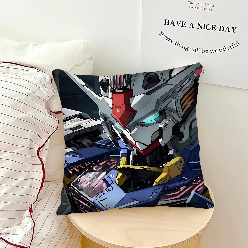 Game G-Gundam Pillow Case Square Pillow Bedroom Sofa Leisure Comfort Cushion Car Living Room Home Decoration