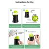 Electronic Golf Ball Liner Template Marker Alignment Tool With Pen Golf Ball Line Marker Tool for Precise Alignment
