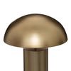 Lampe cylindre "Champi" hauteur 50 cm métal or Atmosphera