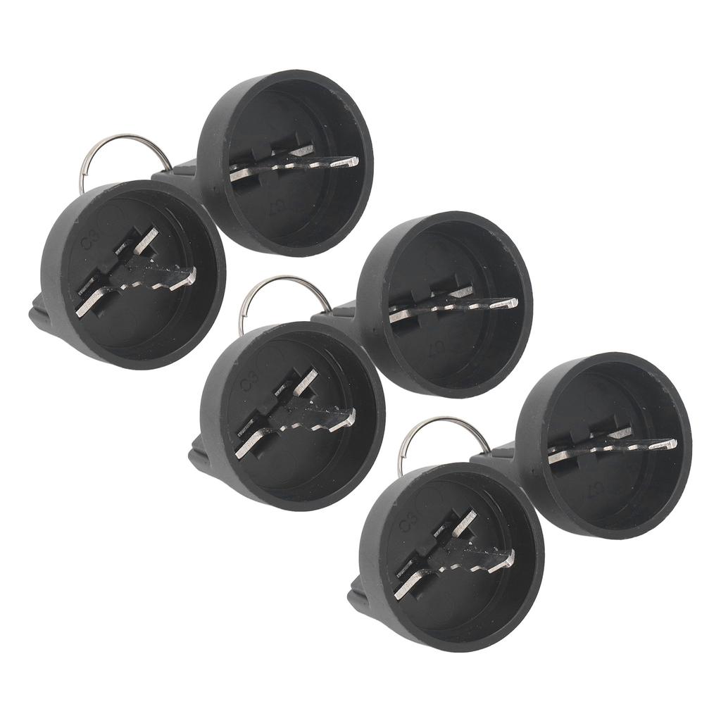 20PCS Single Cylinder Diesel Generator Starter Key Plastic Iron Engine Lock Ignition Start Key for