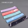 Chinese Style Headband Antique Hanfu Costume Headdress Chiffon Printing Traditional Hair Band Headwear for Women Ribbon HairRope