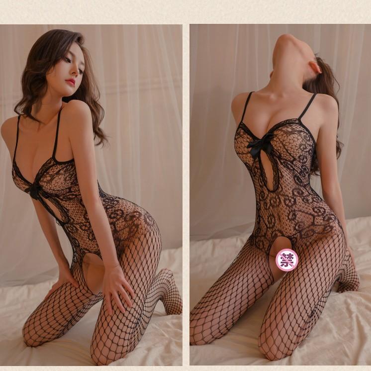 Sexy underwear, sexy net clothes, women's passion suit, transparent temptation, open net socks, free perspective combination