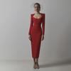 European and American H746 Bandage Evening Dress