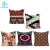 Decorative Throw Pillows Case Colorful Mandala Boho Geometric Polyester Sofa Cushion Cover For Living Room Decoration