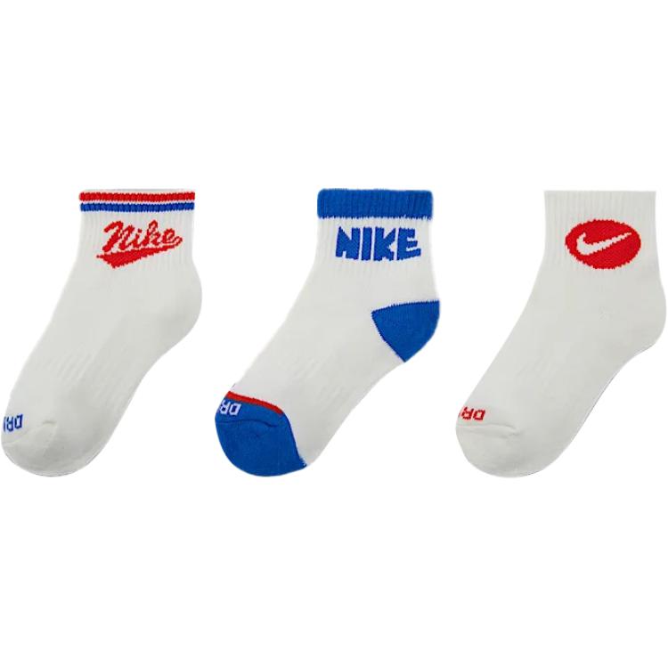 

Nike Dri Fit Socks 3 Pack Sail White Infant And Toddler IF3763-133 5-7