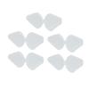 5pcs Powder Puff Storage Box Portable Transparent Triangle Makeup Puff Container Case for Bead Capsu