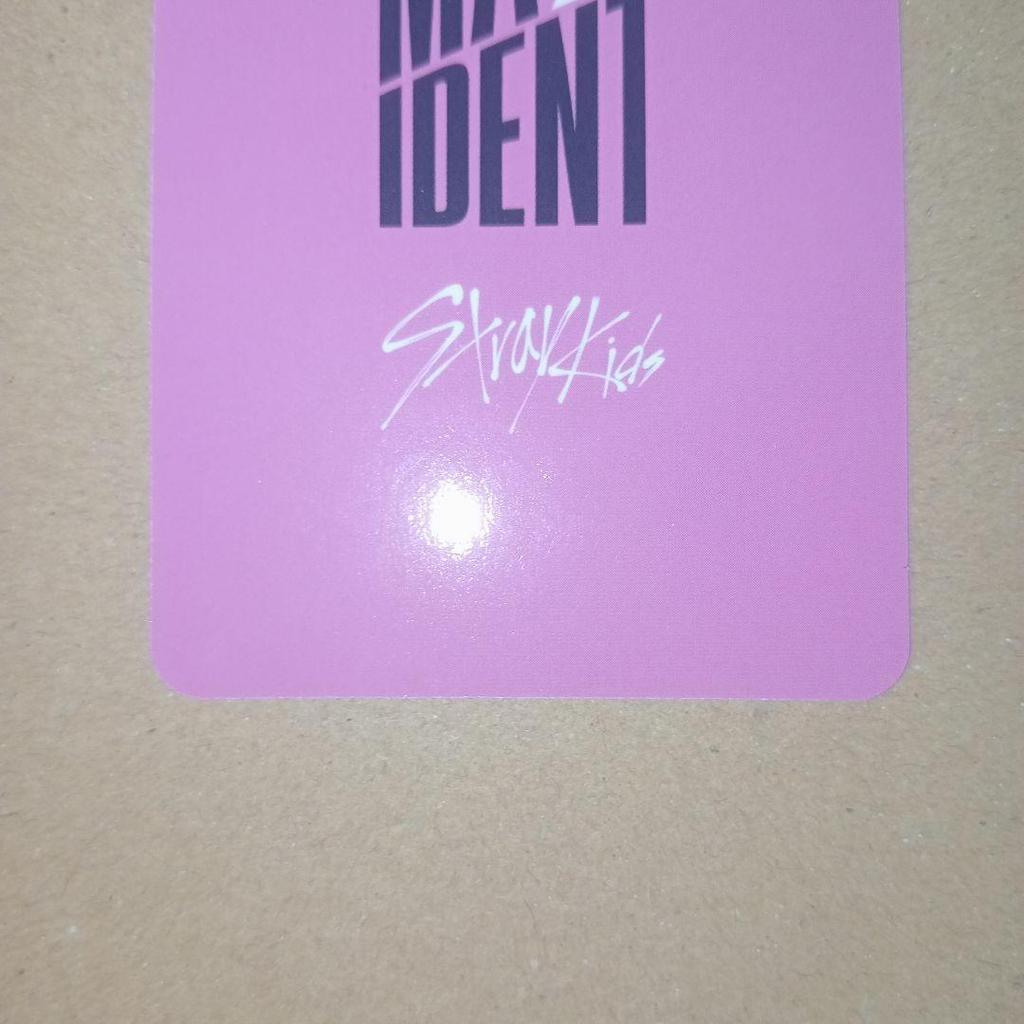 [USED] StrayKids Han Trading Card Sanoku Maxident Public Recording 1st Round