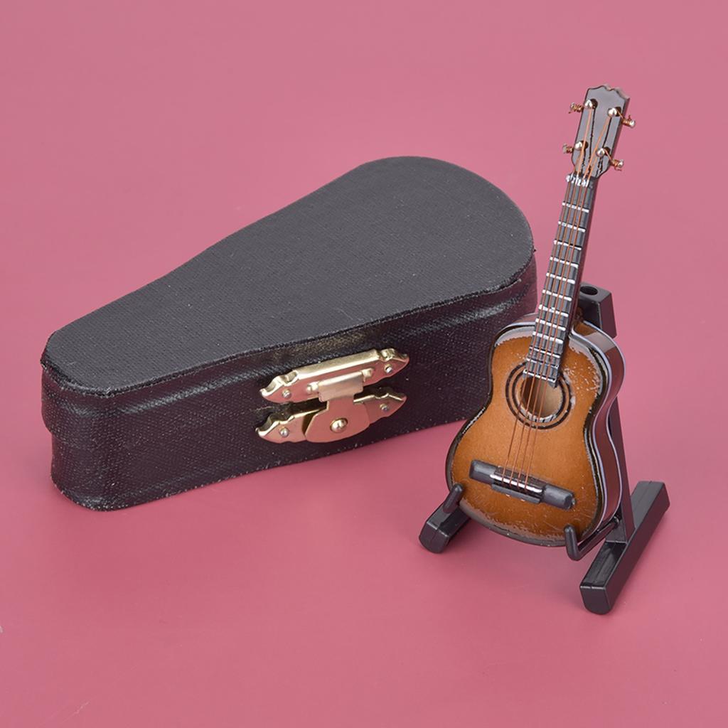 Ature Classical Guitar Model Wooden Guitar Desktop Decoration Ornaments
