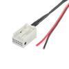 Car Bluetooth Module AUX-in Audio MP3 Music Adapter 12Pin Connector Microphone Handsfree for Peugeot RD4 Radio Model