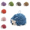 Cartoon Hedgehog Plush Hand Towel With Absorbent Fabric For Kids And Adults