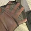 Black Mesh Gloves Long Bride Gloves Retro Sheer Tulle Gloves  Stage Performance
