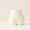 Butt Body Shape Coffee Mug Porcelain 3D Water Cup Milk Cup Ceramic Mug  School/Office