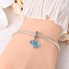 New In Luminous Color Zircon Pendant Charm Bead Fit Bracelet Necklace Keychain Women Luxury Diy Jewelry Party Festival Gift