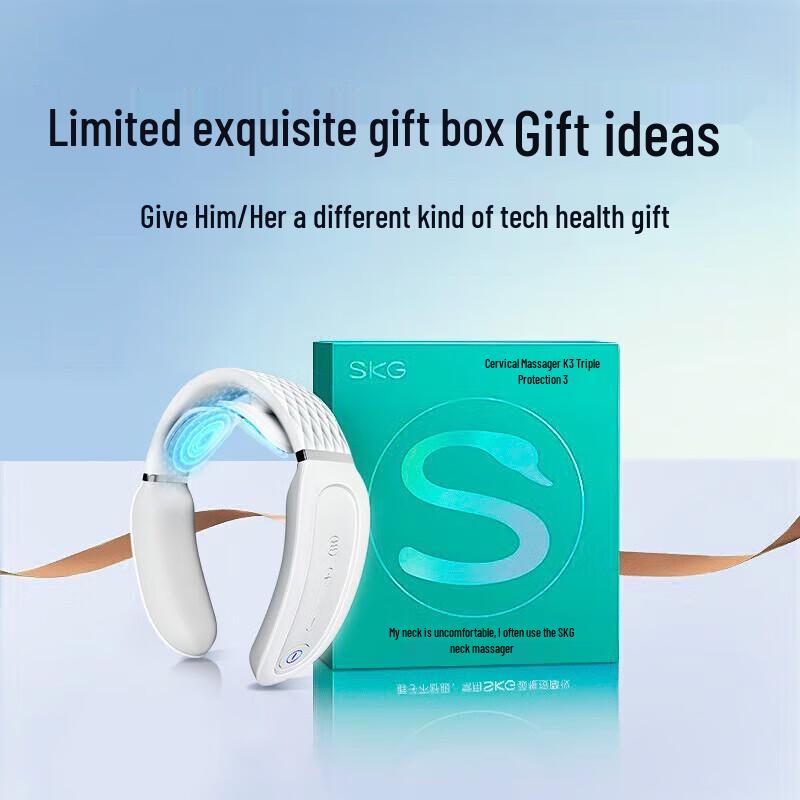 SKG K3 Pro Portable Neck Massager with Hot Compress & Bluetooth