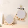 Cartoon Standing Makeup Mirror Adjustable Single-sided Mirror Portable Desktop Makeup Mirror  Gift