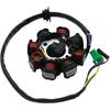 8 Pole Magneto Ignition Stator With 5 Wires For Scooter Motorcycle Moped Compatible With GY6 50cc 125cc 150cc