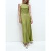 Spring New Arrival Open Back Evening Long Dress Sling Silk Satin Texture Dress 7904371 7904331