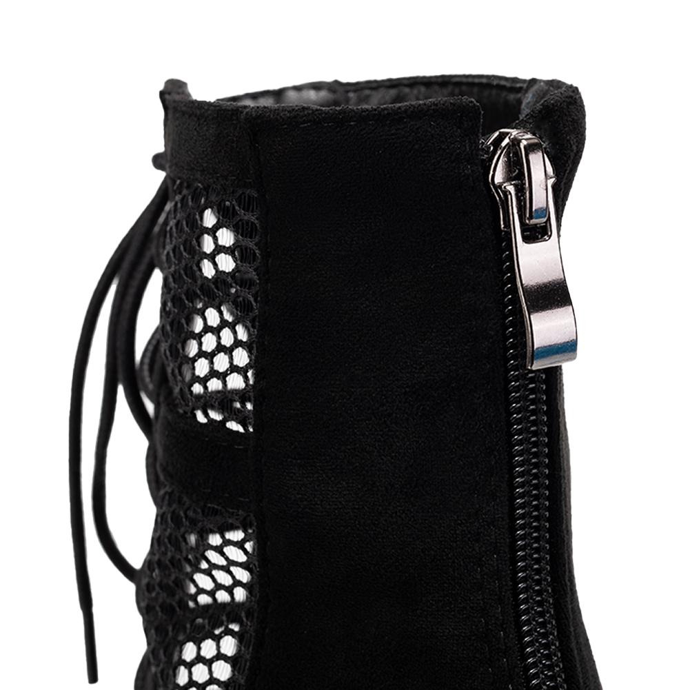 Dames Luxe Schoen Hoge Hak Latijnse Ballroom Salsa Dansschoenen 7,5cm Hak