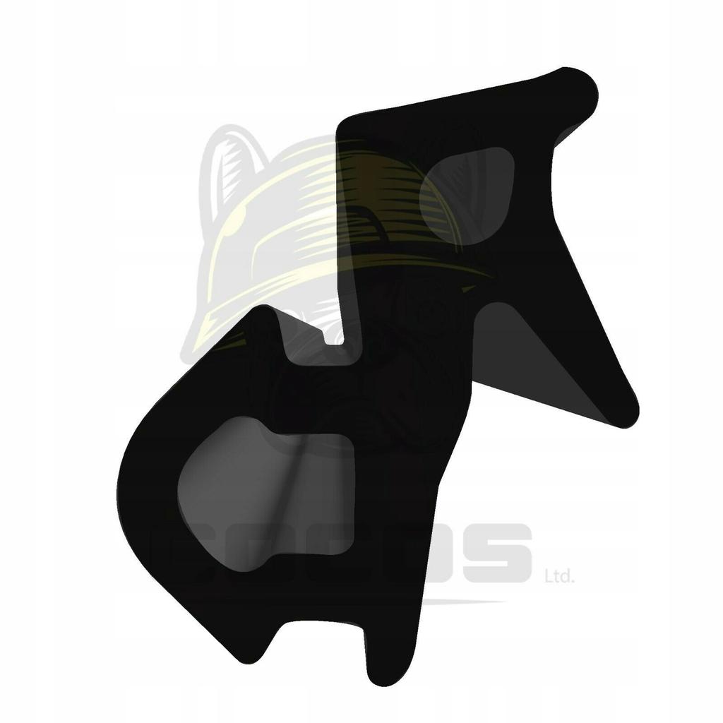 Seal for PVC windows S-1126 VEKA BLACK 1m