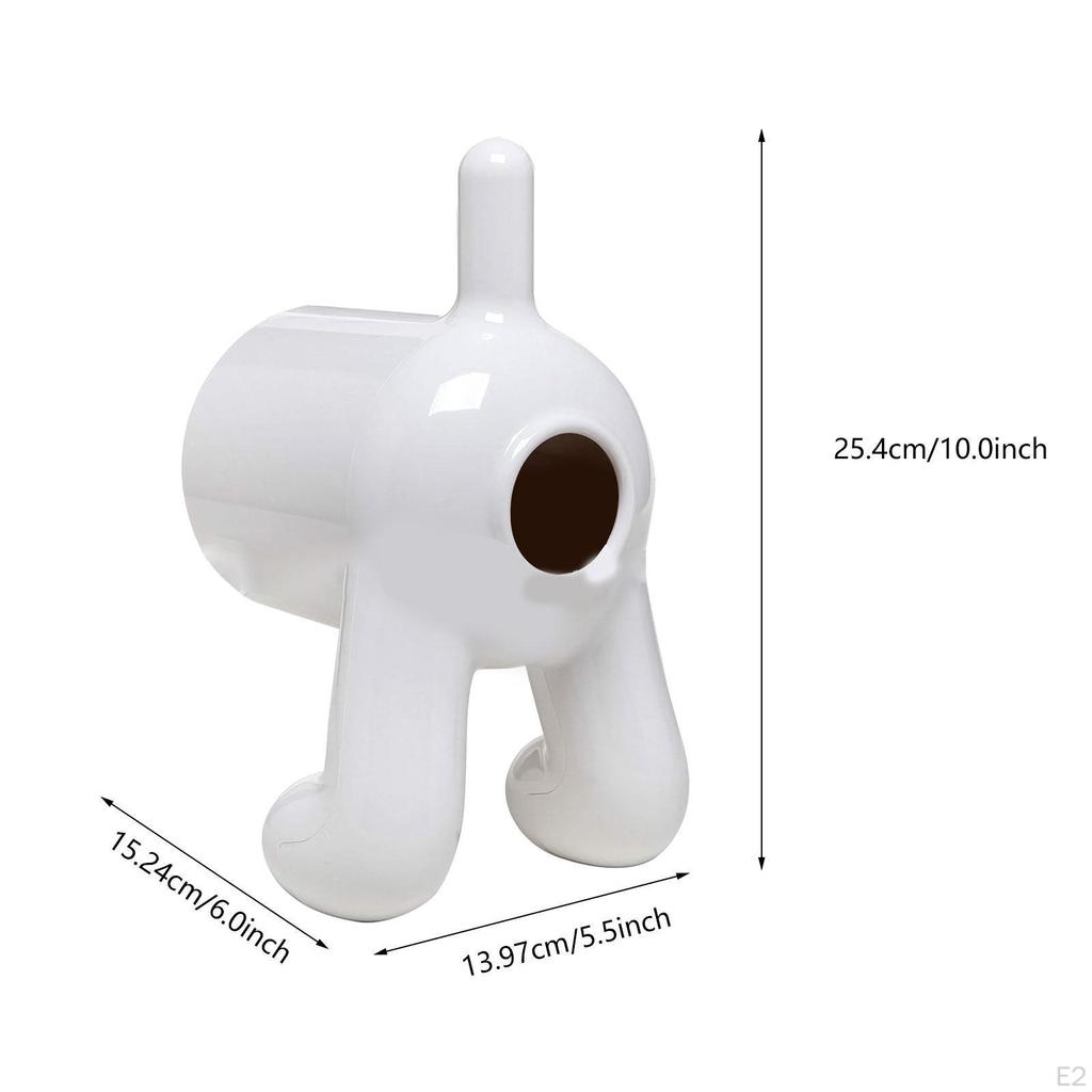 Dog Tissue Holder Dispenser Gift Home Decoration Organizer Toilet Paper Stand