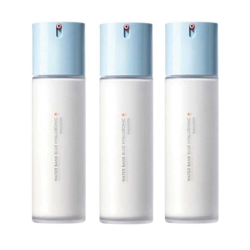Laneige Water Bank Blue Hyaluronic Emulsion 120ml – Deep Hydration, Skin Barrier Care, Lightweight Moisturizing Lotion for Normal to Dry Skin K-Beauty