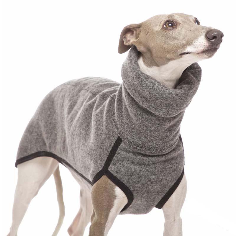 Neueste Winter Große Hundekleidung für Mittelgroße Große Hunde Warm Hoher Kragen Haustiermantel Französische Bulldogge Pitbull Pullover Mascotas Kleidung