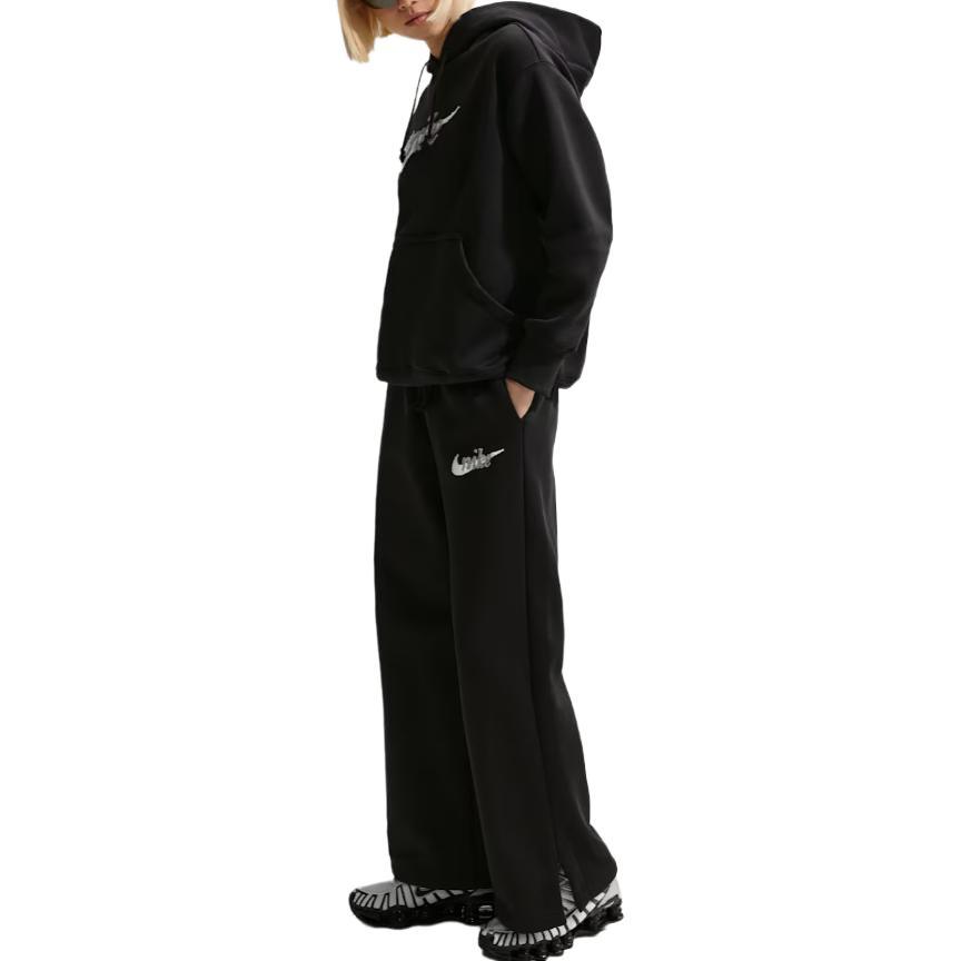 Nike Sportswear Phoenix Fleece High-Waisted Loose Wide-Leg Casual Pants Women bottoms IM9837-010