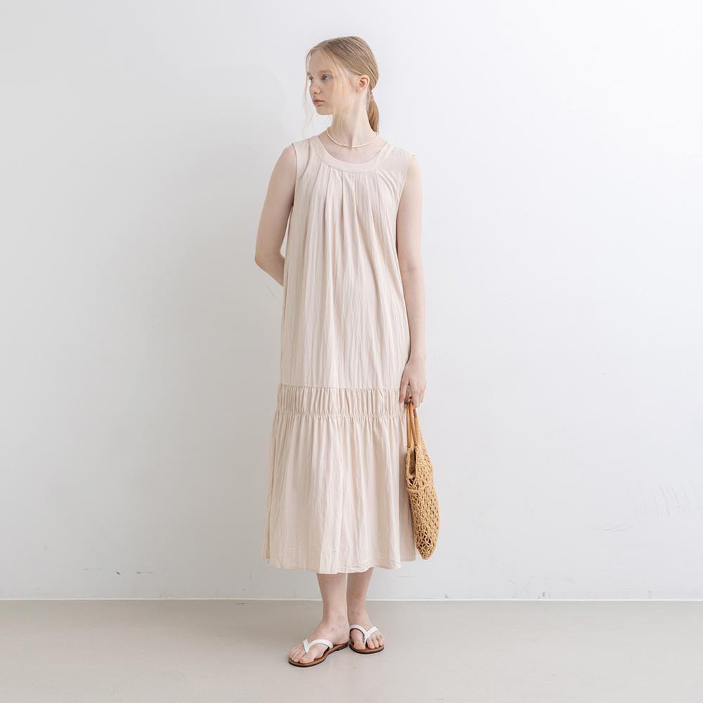 Wednesday Delight Wd_Simple Round Neck Dress_2Color