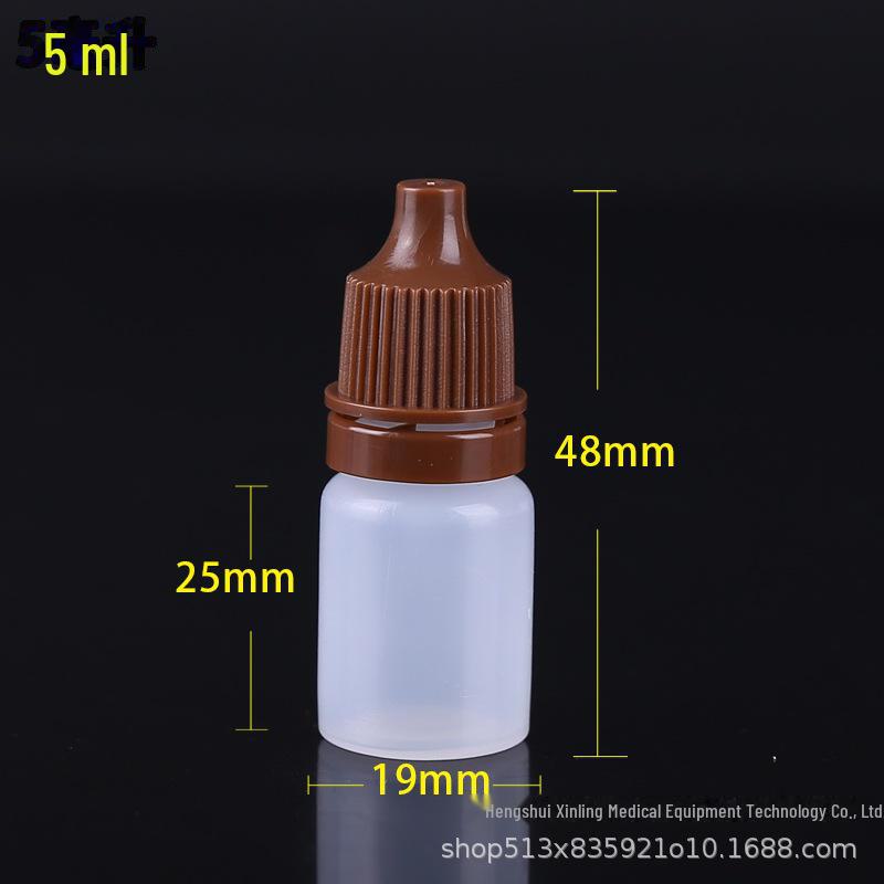 10ml Kapátková lahvička na pigmentový inkoust - Tekutá stlačovací podlahvička