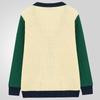 Gilet Cardigan Color Block pour Jeune Homme - Tricot Laine Épais pour l'Automne et l'Hiver (SY0193)