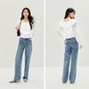 Semir Women's Embroidered Off-Shoulder Ruffle Blouse