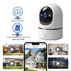 Dual-Channel WiFi Smart Indoor HD Camera with Real-time Recording and One-Key Call
