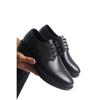 Men's Genuine Leather Thick Sole Lace-up Casual Stylish Shoes