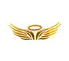 1PC 3D Angel Fairy Wings Auto Car Sticker Car Decoration Emblem Badge Decal Car Logo Decor Sticker Gold Silver Red Optional