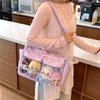 New Sweet And Cute Kawaii Ulzzang Ita Bag Harajuku Daily Commuter Preppy Style Crossbody Bag Y2K JK Uniform Shoulder Bag
