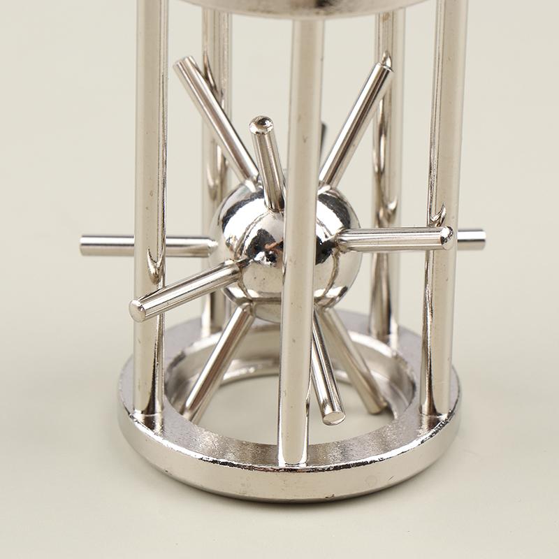 Puzzle classique à QI élevé, cage à dents étoilées, casse-tête en métal, jeu de puzzle magique déroutant, jouets pour enfants et adultes