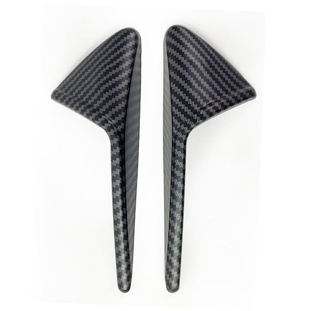 Side Camera Protection Cover For Tesla Model 3/Y/X/S Carbon Fiber Fender Trim Cover Car Modification Accessories Tesla 2017-2025