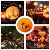 Mid-Autumn Paper Lanterns Folding Mid-Autumn Festival Paper Lantern Housewarming Scene Props To Experience Chinese Culture For
