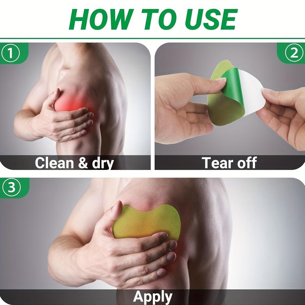 7/70/140pcs Shoulder Heat Patches, Long-lasting Warm Shoulder Patch Outdoor Sports Safety Pads