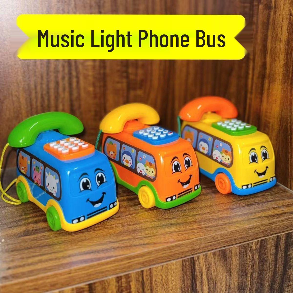 Cartoon Music Singing Car Toy for Kids