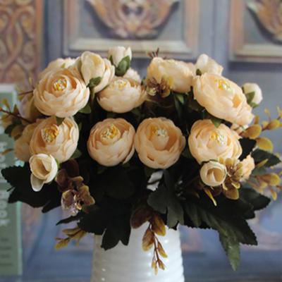 Simulation Rose Roses Lifelike Mini Lifelike Artificial Flower for Office