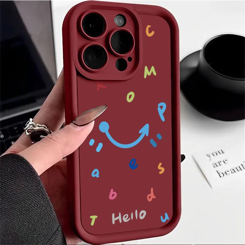 Smiley Face Phone Case For Infinix Note 40 Pro Plus 40X 30 Pro /Note 12 G96 Case Shockproof Soft Silicone Protect Cover Bumper