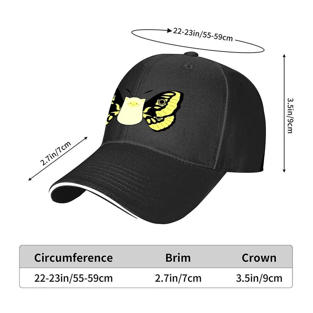 KittyFly Highlighter Gelbe Baseballkappe Neuer Hut Cosplay Golfhut Modischer Junge WoUnisexs