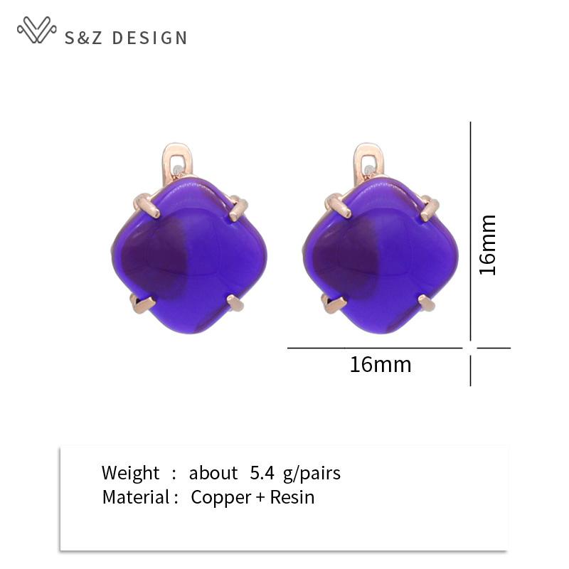Mode Temperament Elegante Quadratische Stud Ohrringe Für Frauen Mädchen Hochzeit Schmuck Eardrop